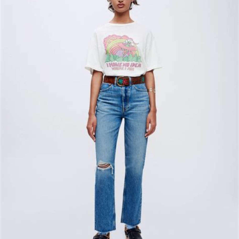 Re/Done 70’s Ultr High Rise Stove Pipe Jeans